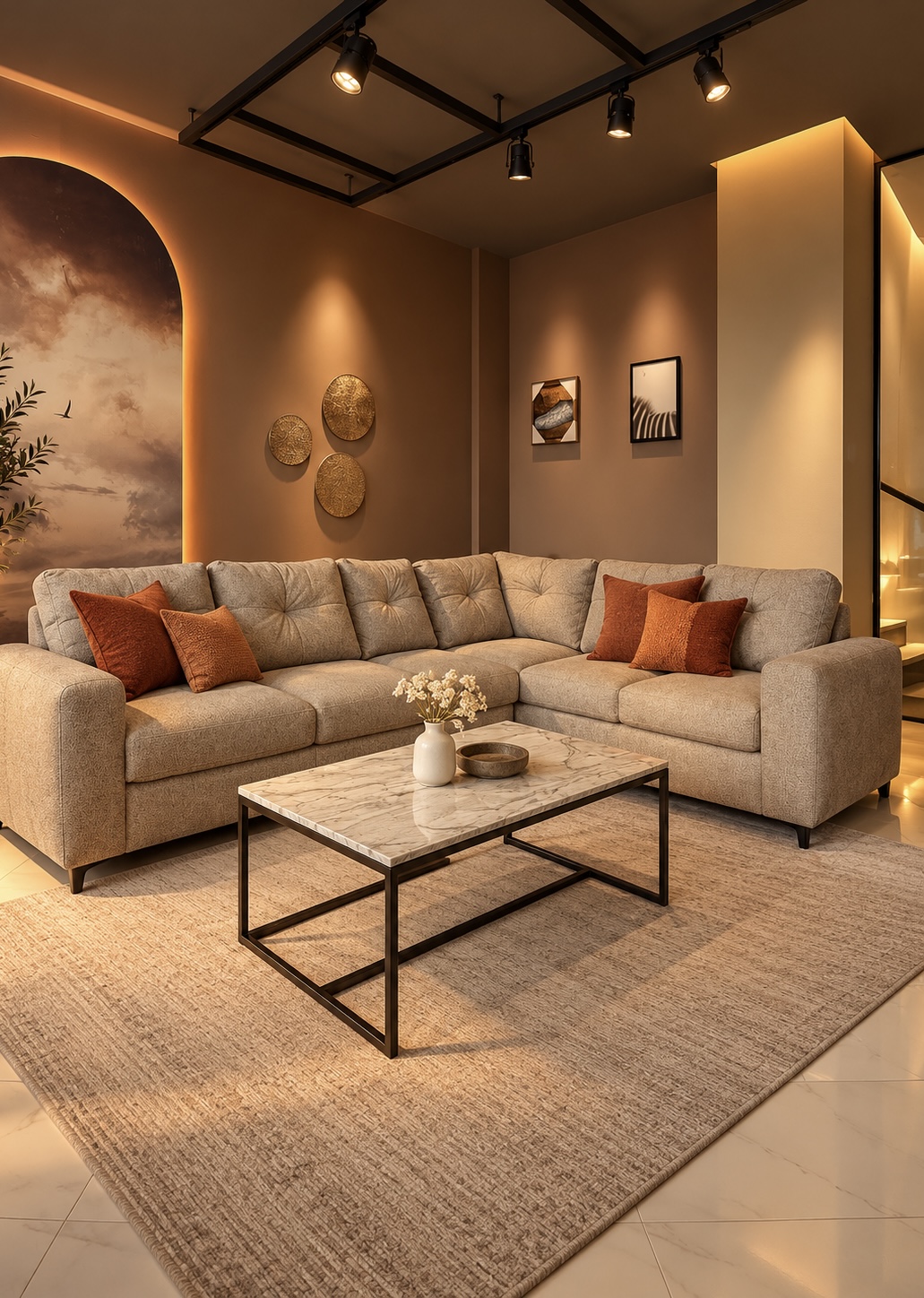 Allo Sofa Set (Contemporary Lounge Suite)